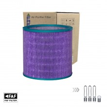Faf Filter / Dyson TP00 / TP01/ TP02 / TP03 /BP01 / HP02/ AM11 Uyumlu  Formaldehit Mor Filtre  Mor Anti Bakteriyel